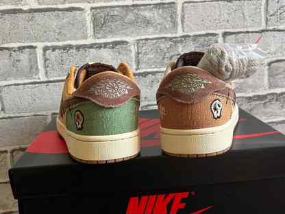 Кроссовки AIR jordan 1 LOW x Zion Williamson Люкс