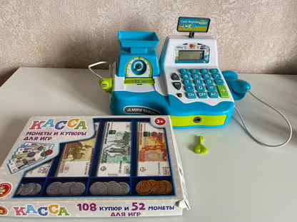 Касса детская игрушечная